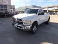 2012 Bright White Dodge Ram 3500 HD SLT Regular Cab 4x4 Dually  photo #1