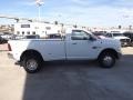 2012 Bright White Dodge Ram 3500 HD SLT Regular Cab 4x4 Dually  photo #6