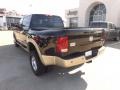 Brilliant Black Crystal Pearl - Ram 3500 HD Laramie Longhorn Mega Cab 4x4 Dually Photo No. 3