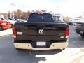 Brilliant Black Crystal Pearl - Ram 3500 HD Laramie Longhorn Mega Cab 4x4 Dually Photo No. 4