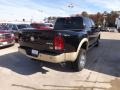 Brilliant Black Crystal Pearl - Ram 3500 HD Laramie Longhorn Mega Cab 4x4 Dually Photo No. 5