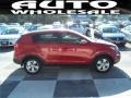 2012 Signal Red Kia Sportage LX  photo #3