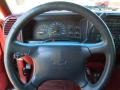 1997 Chevrolet Tahoe Red Interior Steering Wheel Photo