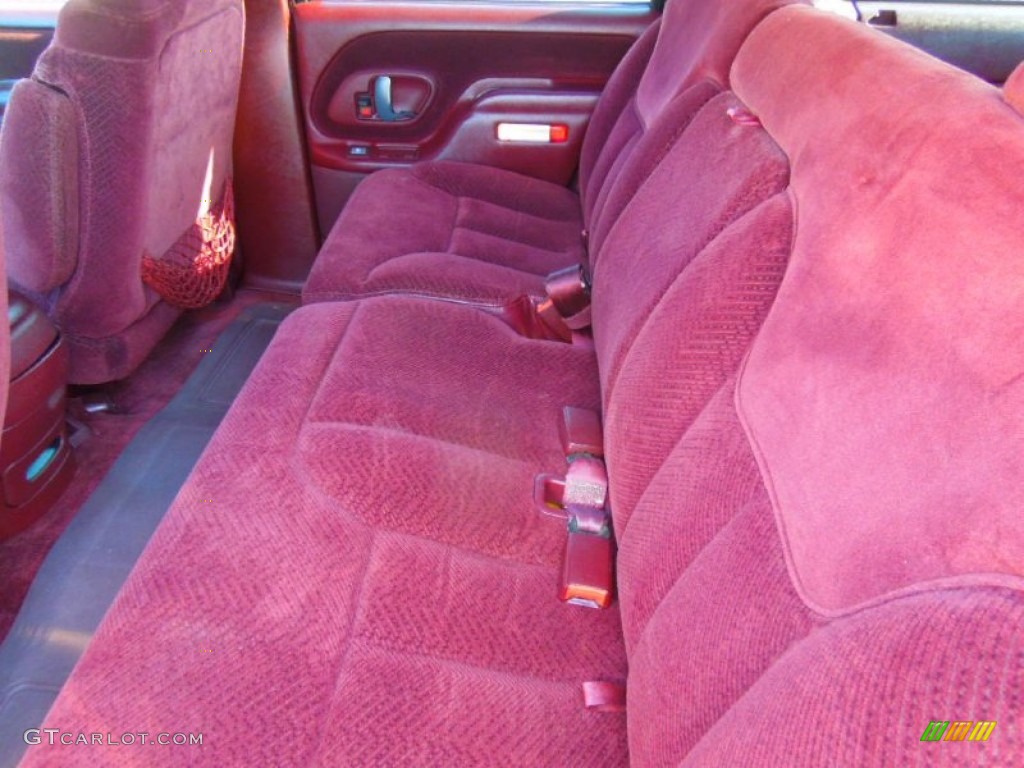 1997 Chevrolet Tahoe LS 4x4 Rear Seat Photo #74155660