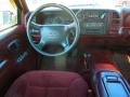 1997 Chevrolet Tahoe Red Interior Dashboard Photo