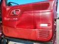 Red 1997 Chevrolet Tahoe LS 4x4 Door Panel