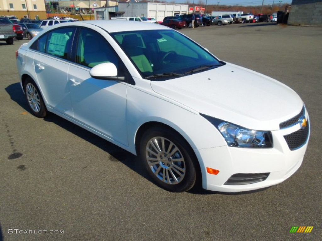 2013 Cruze ECO - Summit White / Jet Black/Medium Titanium photo #1