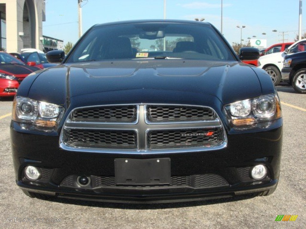 Pitch Black 2013 Dodge Charger R/T Max Exterior Photo #74158634