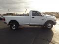 Bright White - Ram 3500 HD SLT Regular Cab 4x4 Dually Photo No. 4