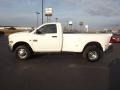 Bright White - Ram 3500 HD SLT Regular Cab 4x4 Dually Photo No. 8