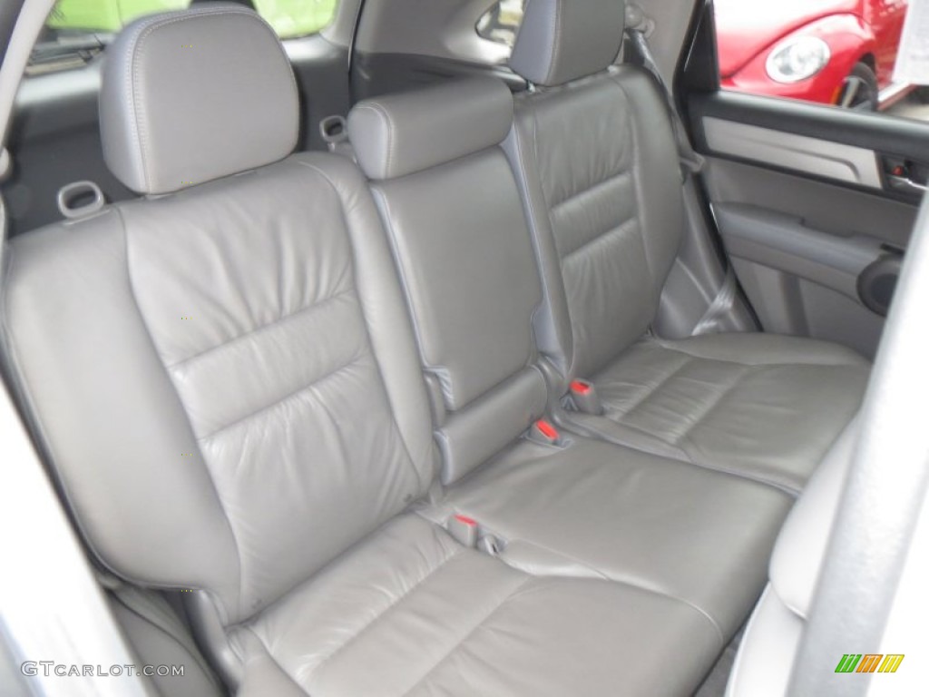 2010 CR-V EX-L - Taffeta White / Gray photo #11