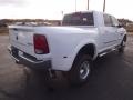 2010 Bright White Dodge Ram 3500 Laramie Mega Cab 4x4 Dually  photo #5