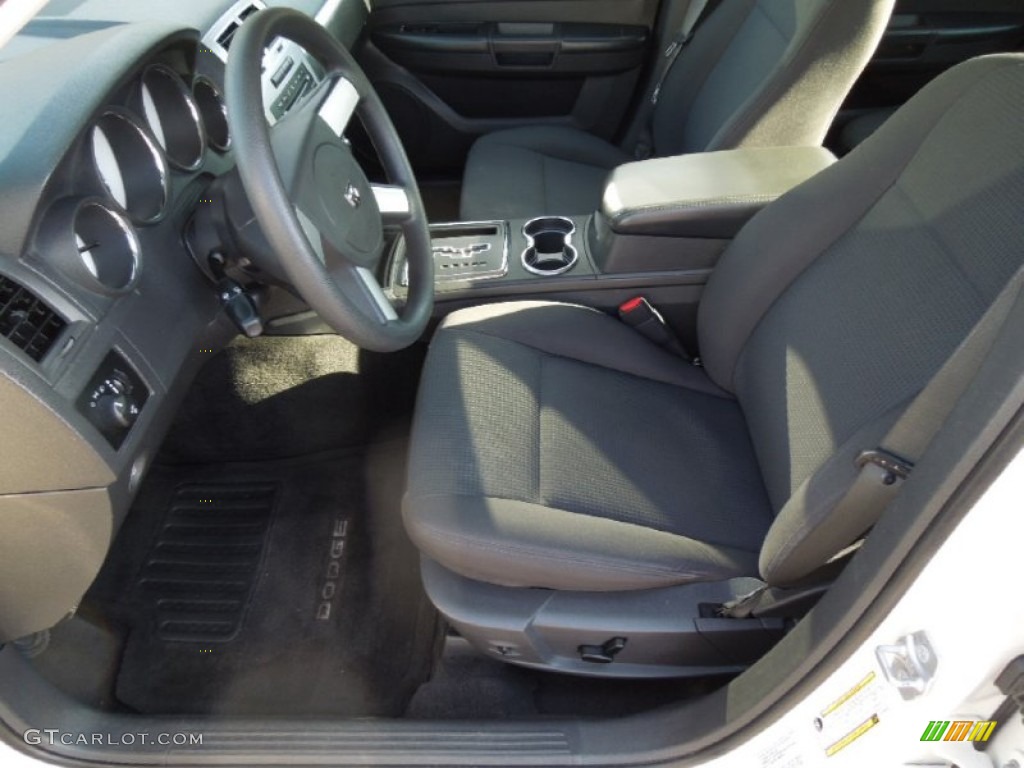 2010 Charger SXT - Stone White / Dark Slate Gray photo #8