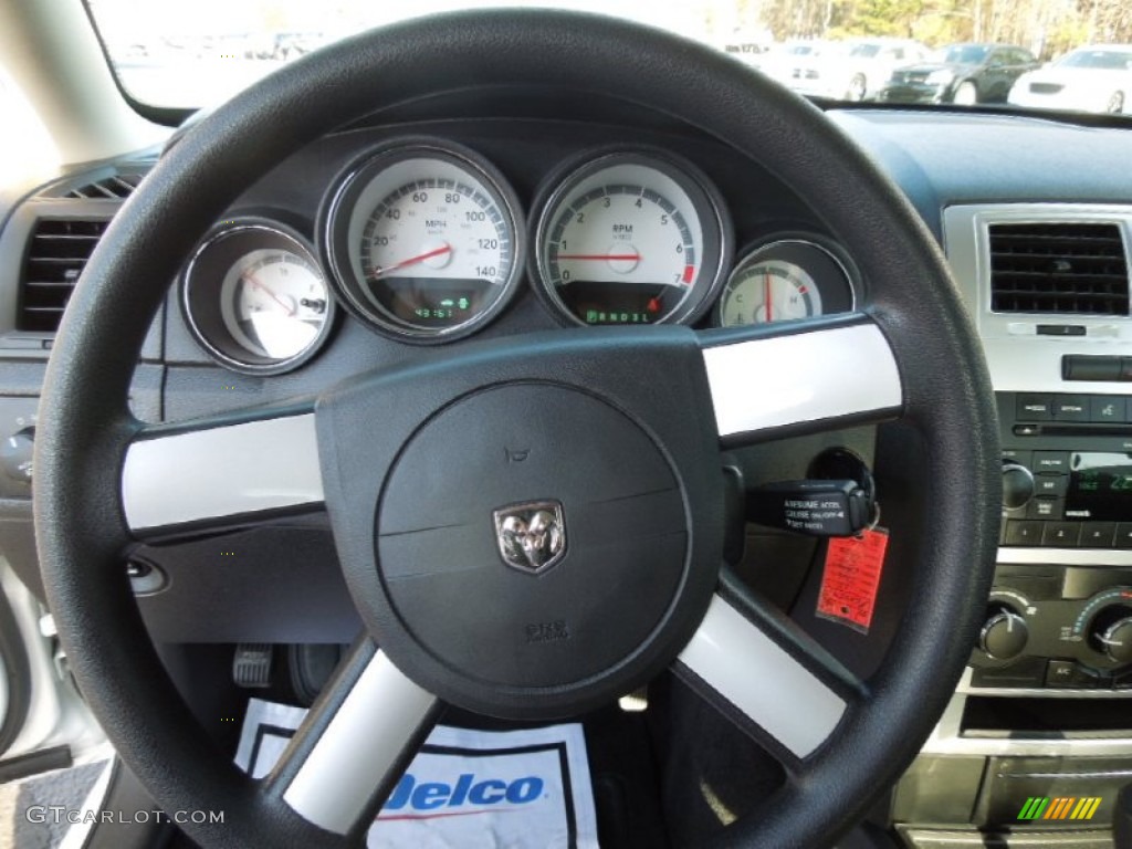2010 Charger SXT - Stone White / Dark Slate Gray photo #16