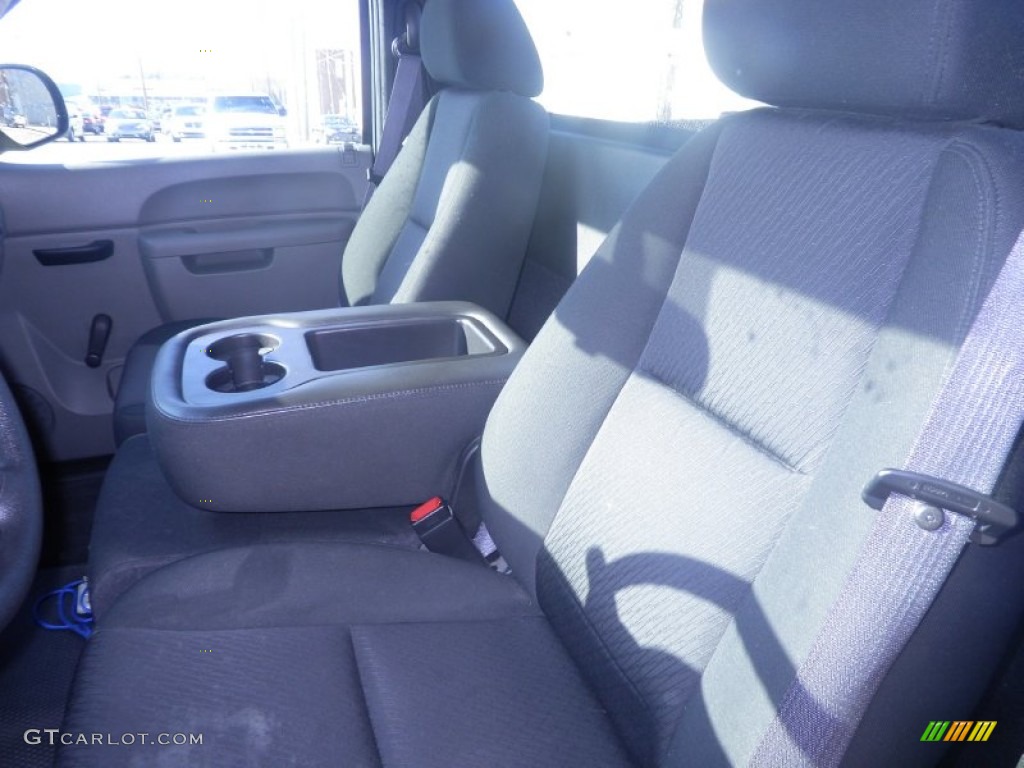 2010 Silverado 1500 Regular Cab - Taupe Gray Metallic / Dark Titanium photo #7