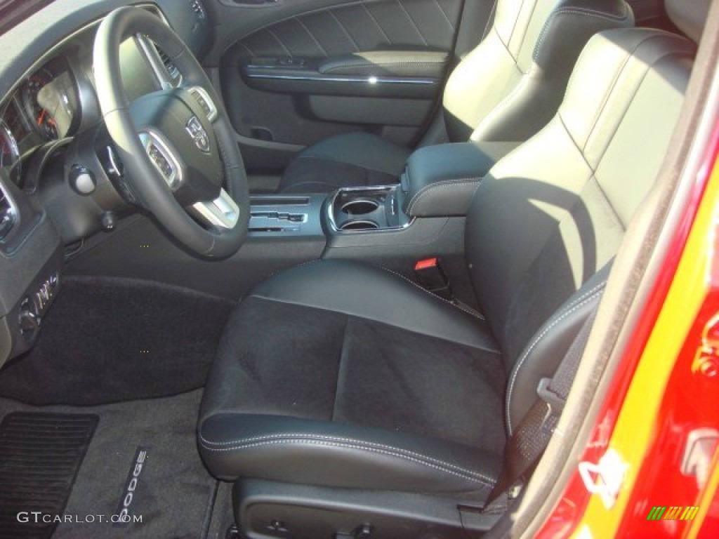 2013 Dodge Charger R/T Road & Track Front Seat Photo #74160496