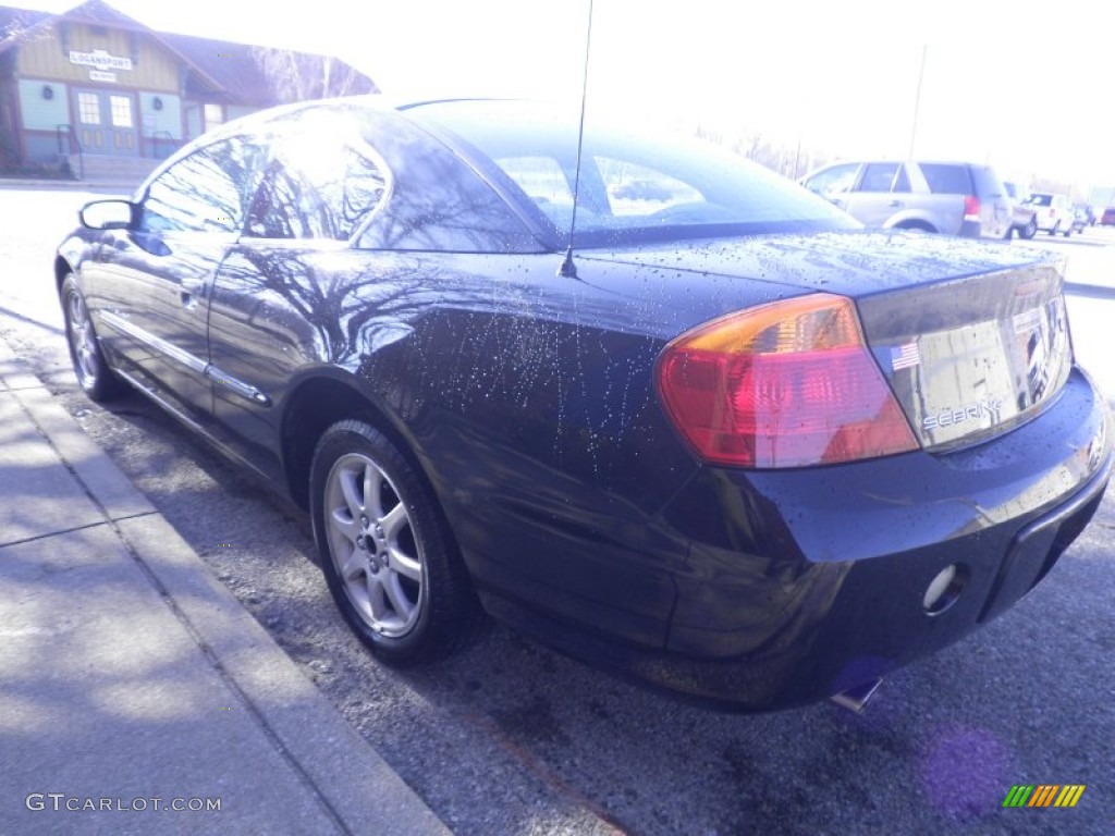 2001 Sebring LX Coupe - Black / Dark Slate Gray photo #3