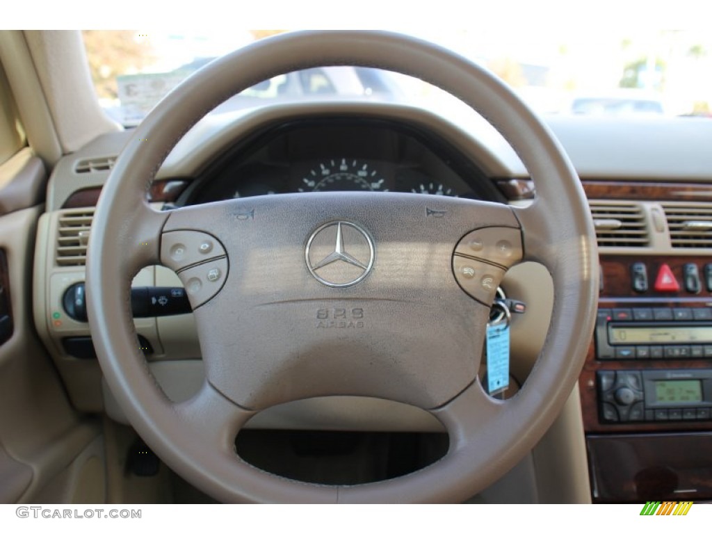 2000 Mercedes-Benz E 320 Wagon Java Steering Wheel Photo #74161156