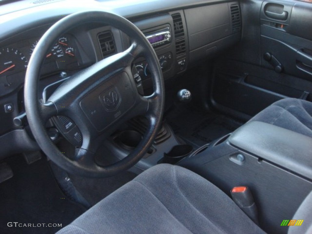 2002 Dodge Dakota SXT Club Cab Interior Color Photos