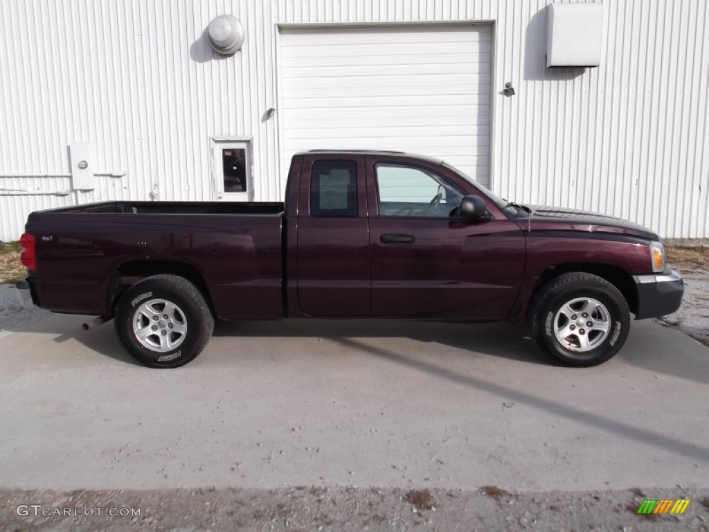 Deep Molten Red Pearl 2005 Dodge Dakota SLT Club Cab 4x4 Exterior Photo #74161711