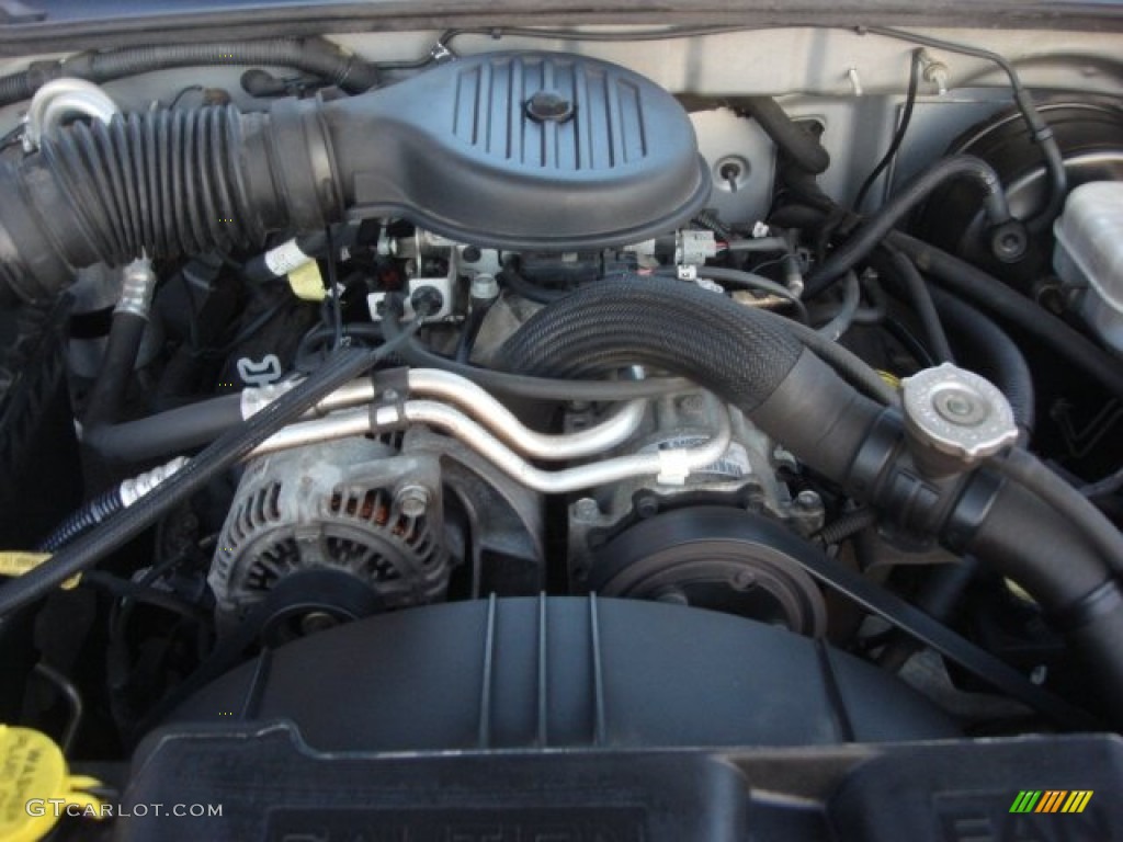 2002 Dodge Dakota SXT Club Cab 3.9 Liter OHV 12-Valve V6 Engine Photo #74161762