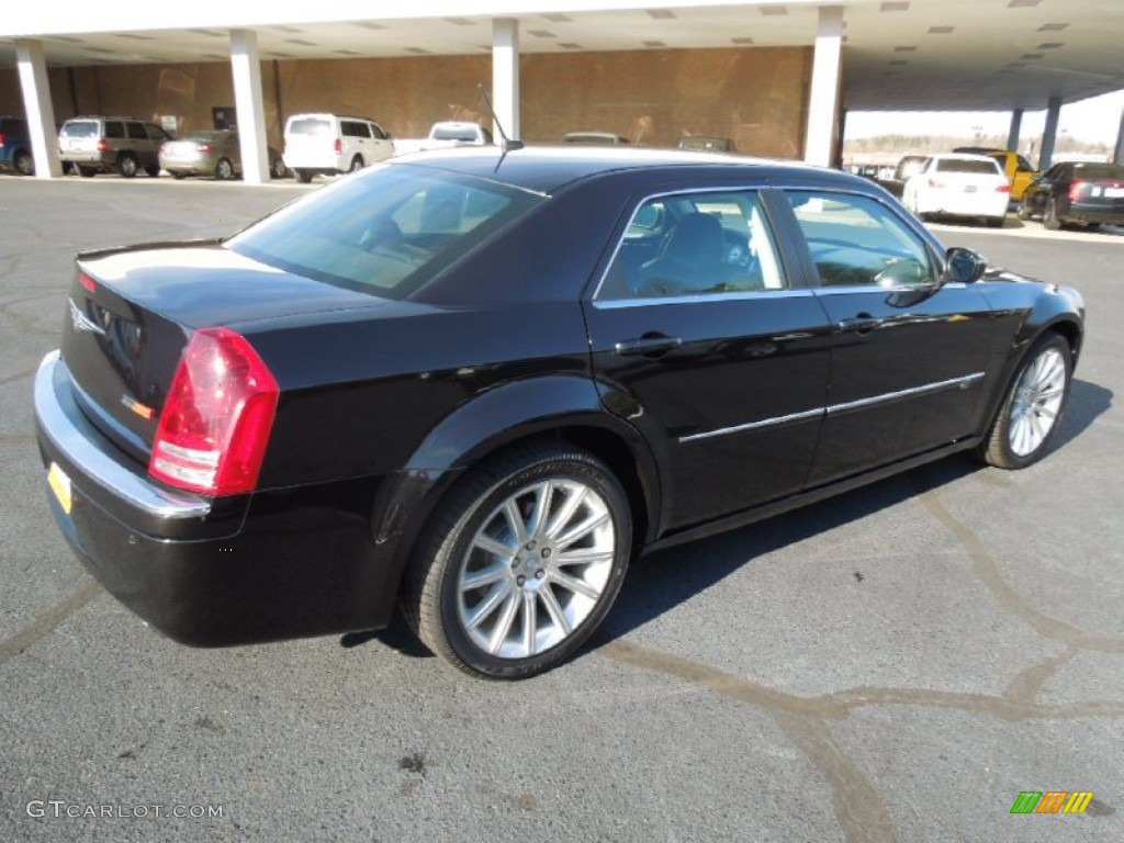 2008 300 C HEMI - Brilliant Black Crystal Pearl / Dark Slate Gray photo #5