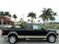 Black - F150 Lariat SuperCab 4x4 Photo No. 5