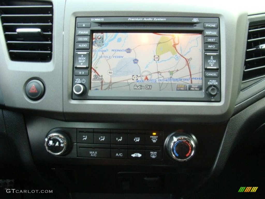 2012 Honda Civic Si Sedan Navigation Photos