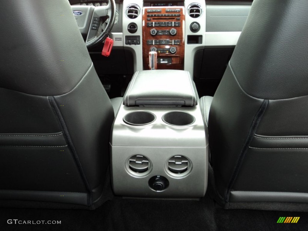 2010 F150 Lariat SuperCrew - Ingot Silver Metallic / Black photo #24
