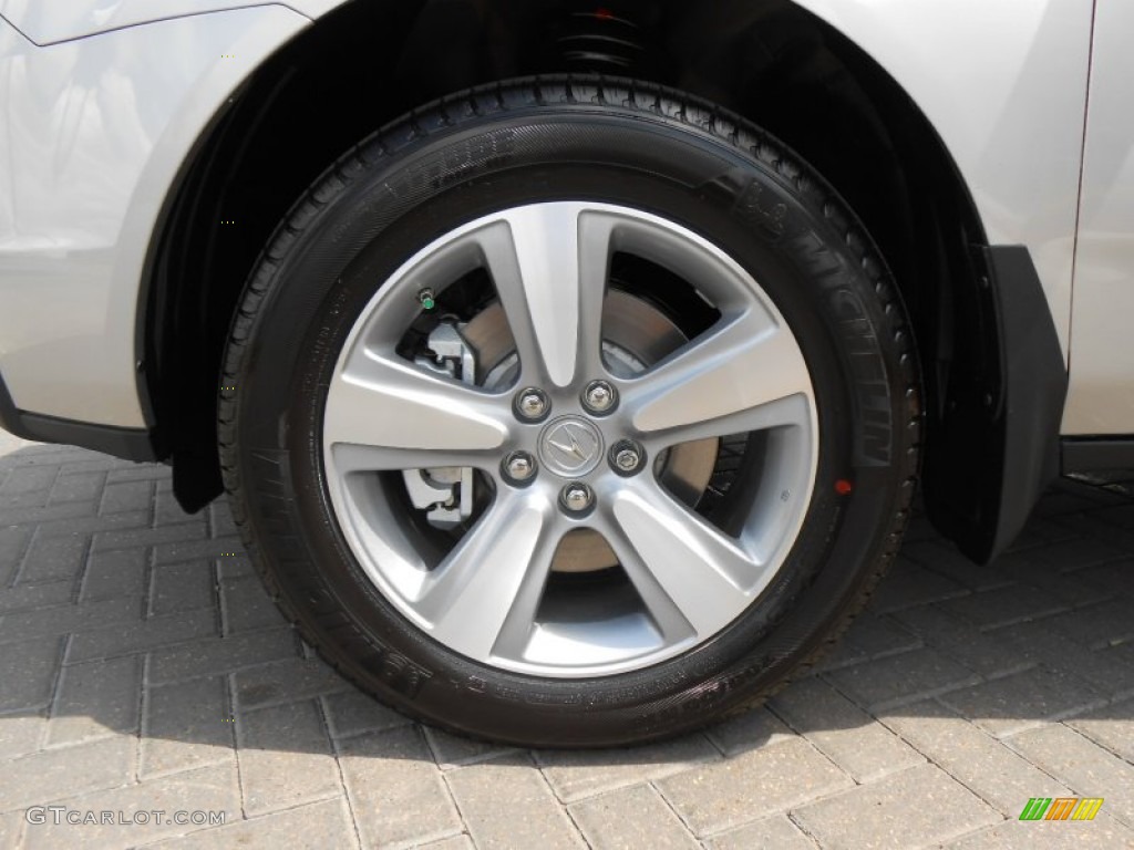 2013 MDX SH-AWD Technology - Palladium Metallic / Graystone photo #9