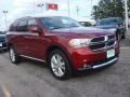 2013 Deep Cherry Red Crystal Pearl Dodge Durango Crew  photo #7