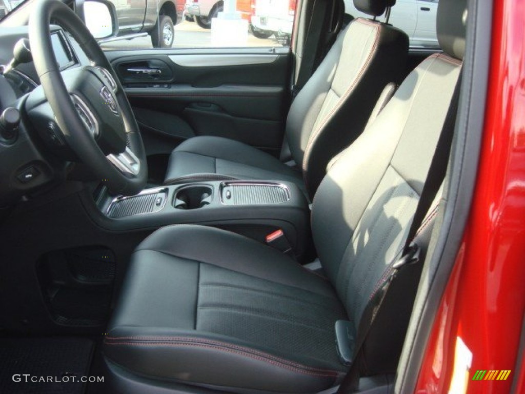 Black Interior 2013 Dodge Grand Caravan R/T Photo #74165202