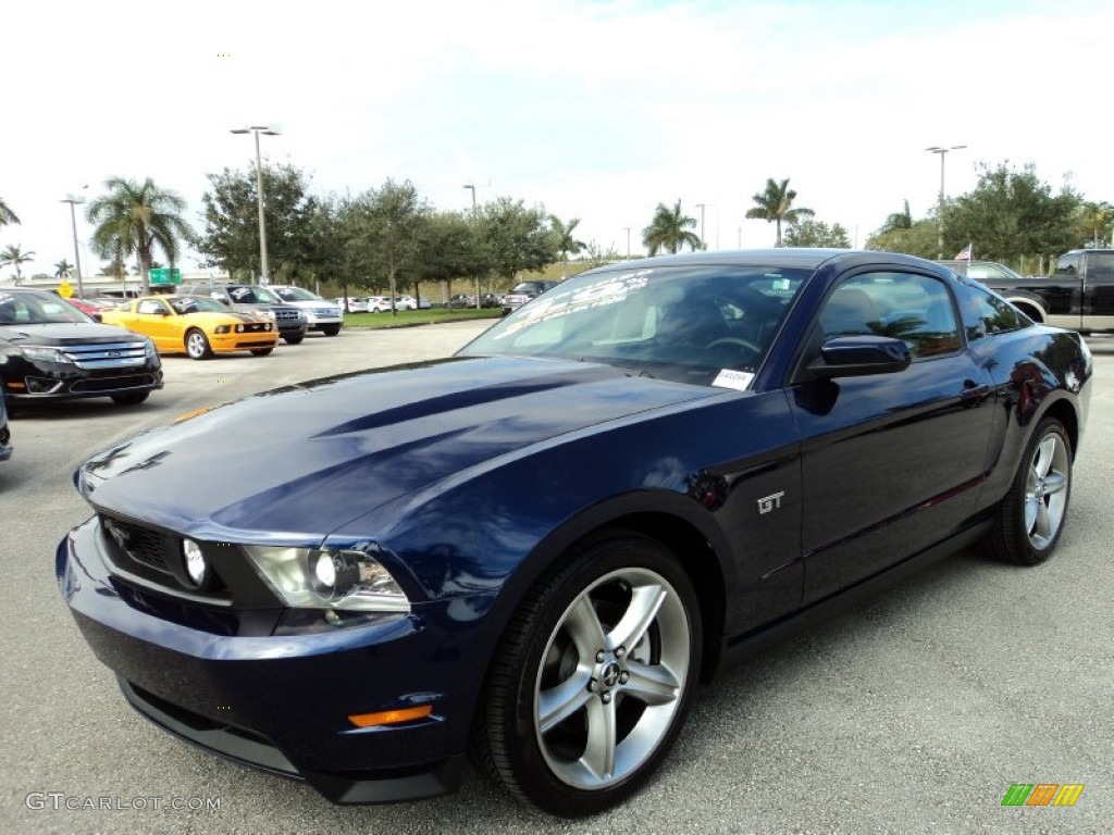 Kona Blue Metallic 2010 Ford Mustang GT Premium Coupe Exterior Photo #74165386