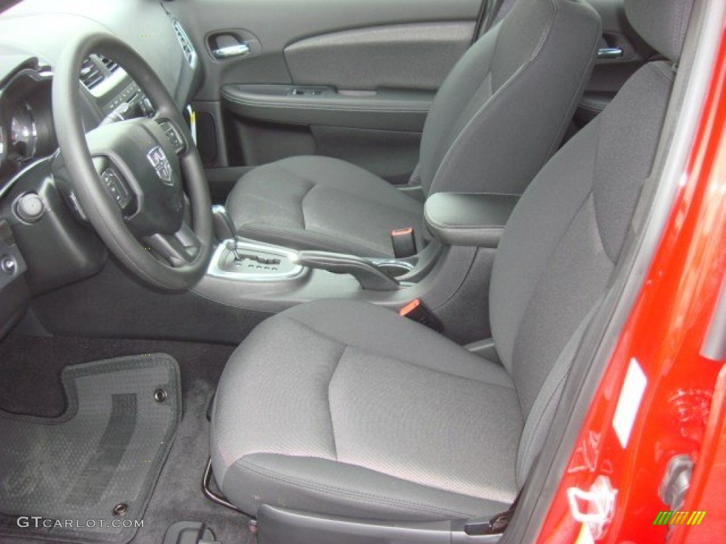 2013 Dodge Avenger SE V6 Interior Color Photos