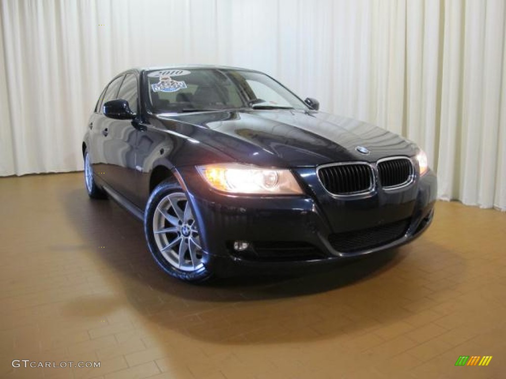 2010 3 Series 328i Sedan - Monaco Blue Metallic / Gray Dakota Leather photo #2