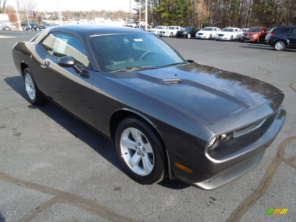 Granite Crystal Metallic Dodge Challenger