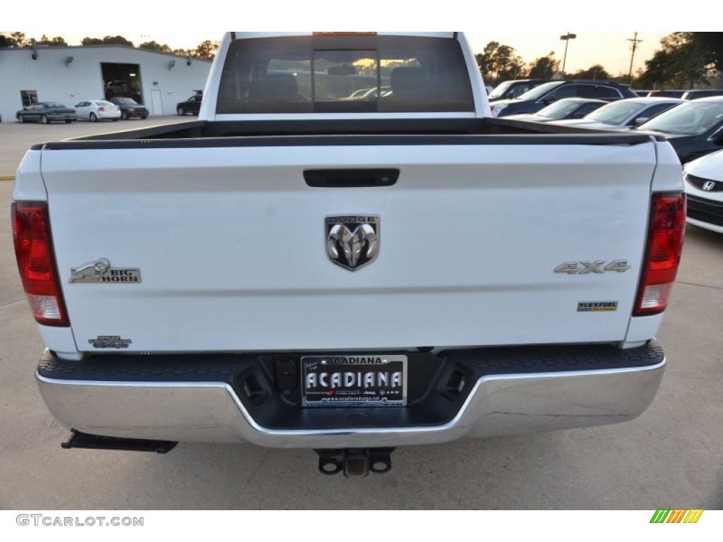 2010 Ram 1500 Big Horn Quad Cab 4x4 - Stone White / Dark Slate/Medium Graystone photo #4