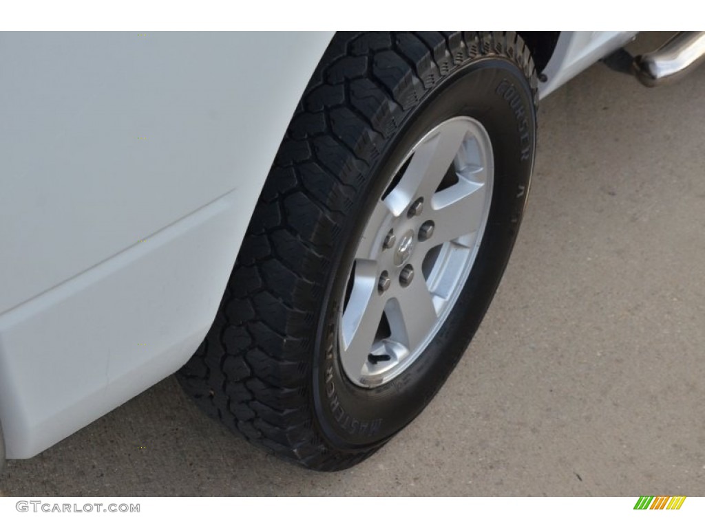 2010 Ram 1500 Big Horn Quad Cab 4x4 - Stone White / Dark Slate/Medium Graystone photo #8