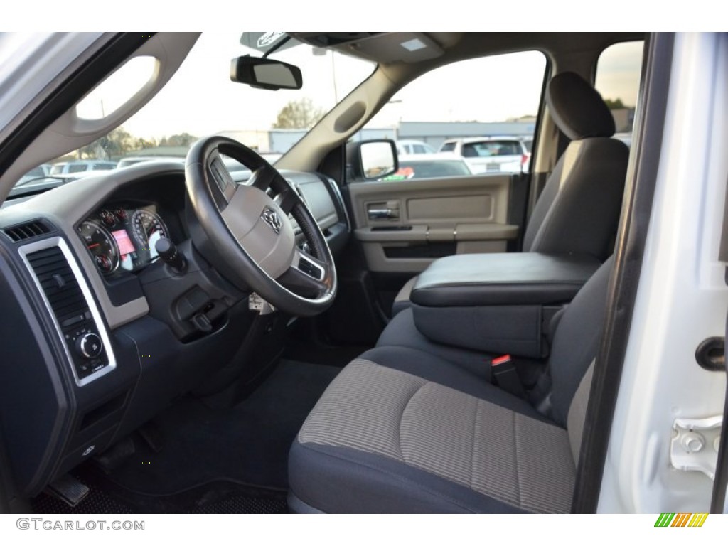 2010 Ram 1500 Big Horn Quad Cab 4x4 - Stone White / Dark Slate/Medium Graystone photo #18