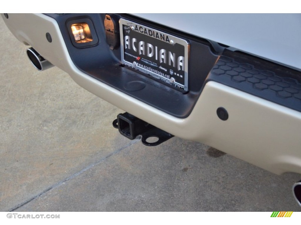 2011 Ram 1500 Laramie Longhorn Crew Cab - Bright White / Light Pebble Beige/Bark Brown photo #5