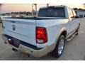 2011 Bright White Dodge Ram 1500 Laramie Longhorn Crew Cab  photo #6