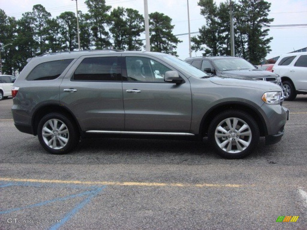 Mineral Gray Metallic 2013 Dodge Durango Crew Exterior Photo #74168536