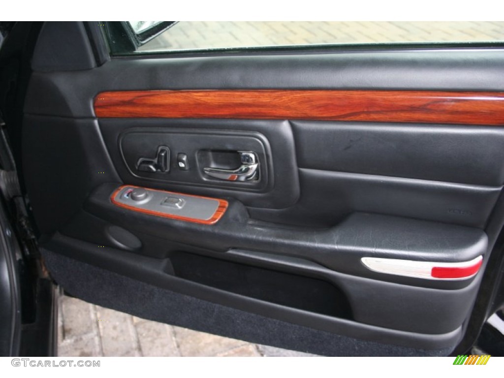 1997 Cadillac DeVille Sedan Black Door Panel Photo #74169554