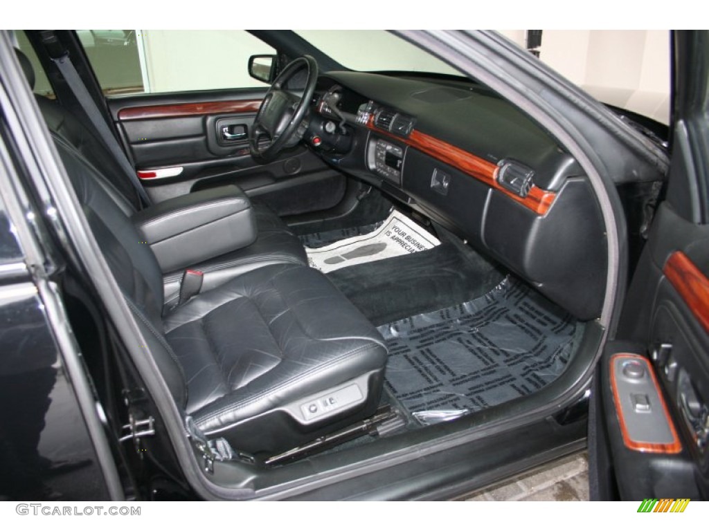 Black Interior 1997 Cadillac DeVille Sedan Photo #74169580