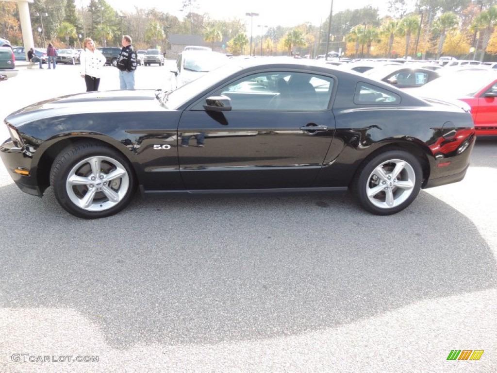 2011 Mustang GT Coupe - Ebony Black / Charcoal Black photo #2