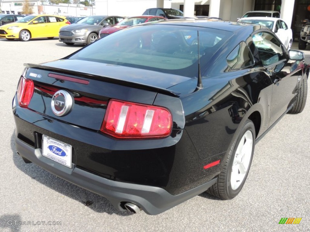 2011 Mustang GT Coupe - Ebony Black / Charcoal Black photo #10