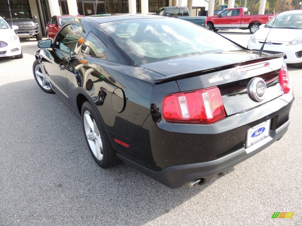 2011 Mustang GT Coupe - Ebony Black / Charcoal Black photo #12