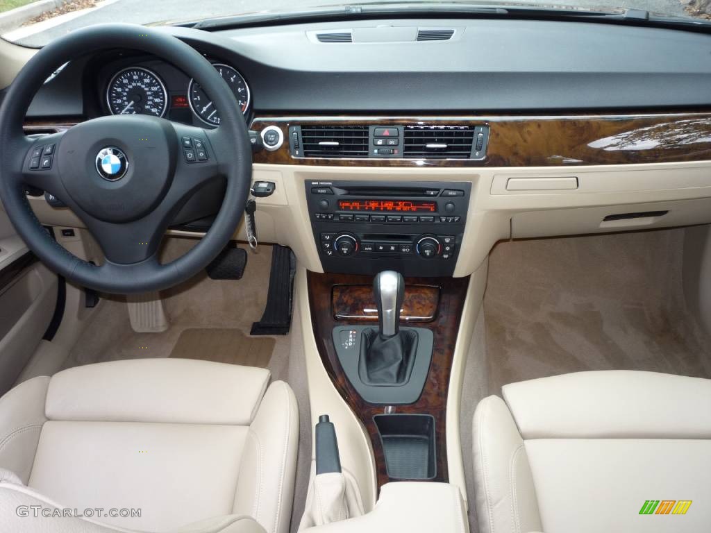 2006 3 Series 330i Sedan - Jet Black / Beige photo #28