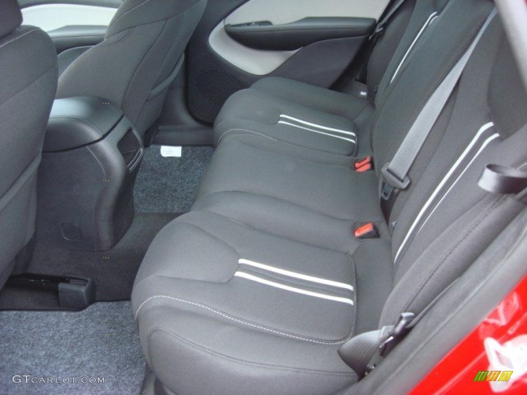 Black Interior 2013 Dodge Dart Rallye Photo #74170695