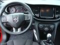 Black 2013 Dodge Dart Rallye Dashboard